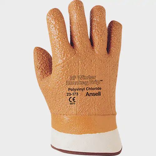 Gants d'hiver Ansell SEE953 Monkey Grip pour hommes, Couleur: BRUN