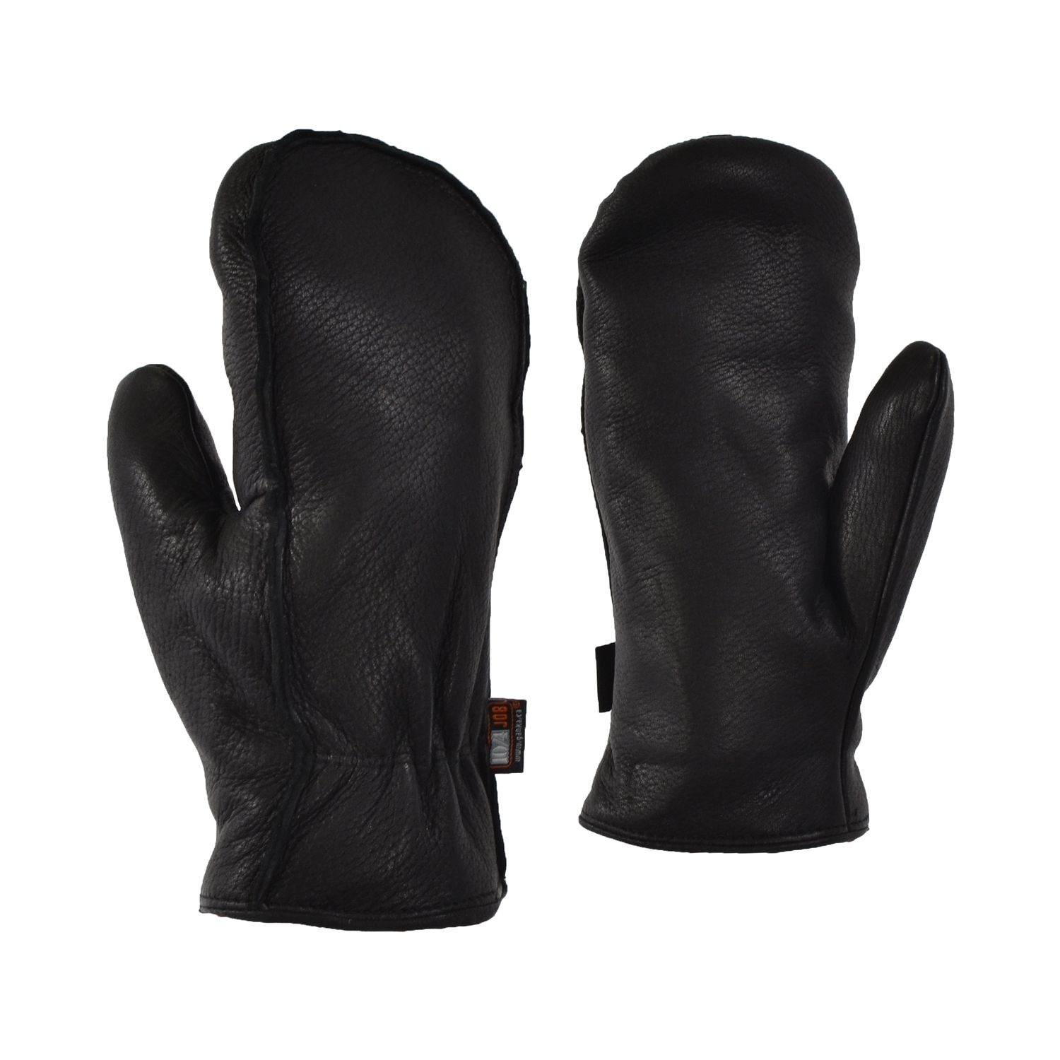 Mitaine 10/4 Job 44506BUC cuir chevreuil thinsulate, Couleur: NOIR, Grandeur: S