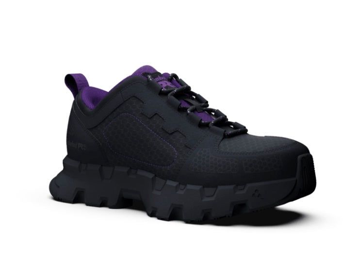 TENNIS TIMBERLAND TB0A66T7 SANS MÉTAL POWERTRAIN pour femme, Couleur: Noir/Violet, Grandeur: 6