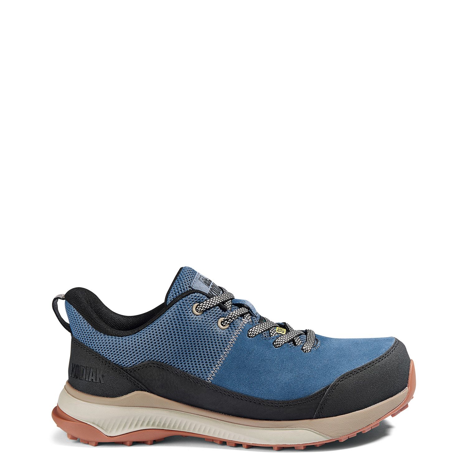***TENNIS KODIAK 835BIN SANS MÉTAL SD QUICKTRAIL LEATHER LOW CAOUT, Couleur: Bleu, Grandeur: 5