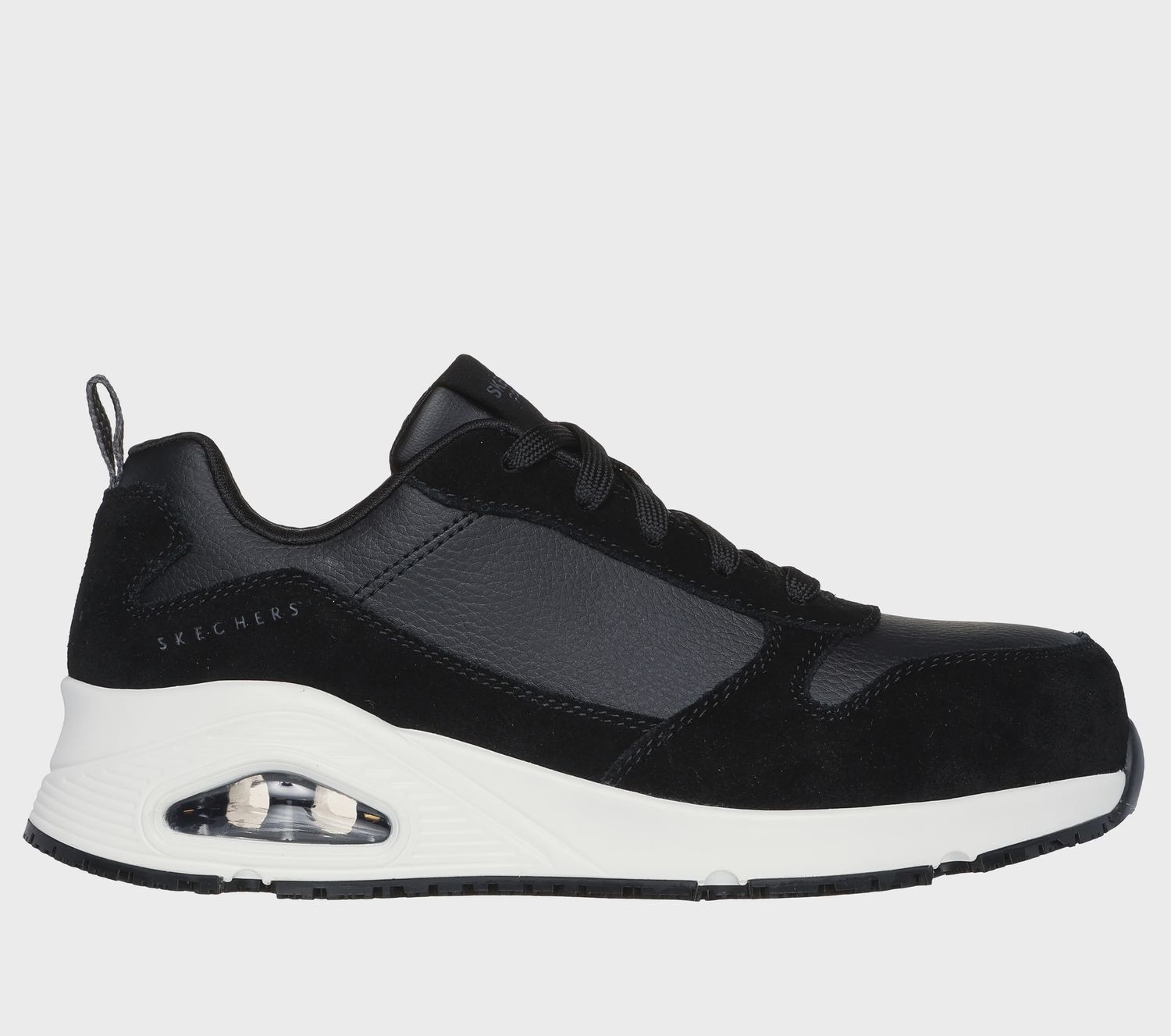Soulier Skechers 891560 (108147CA) Sans Métal SD antidérapantes ELAINY pour femme, Couleur: Noir, Grandeur: 5.5