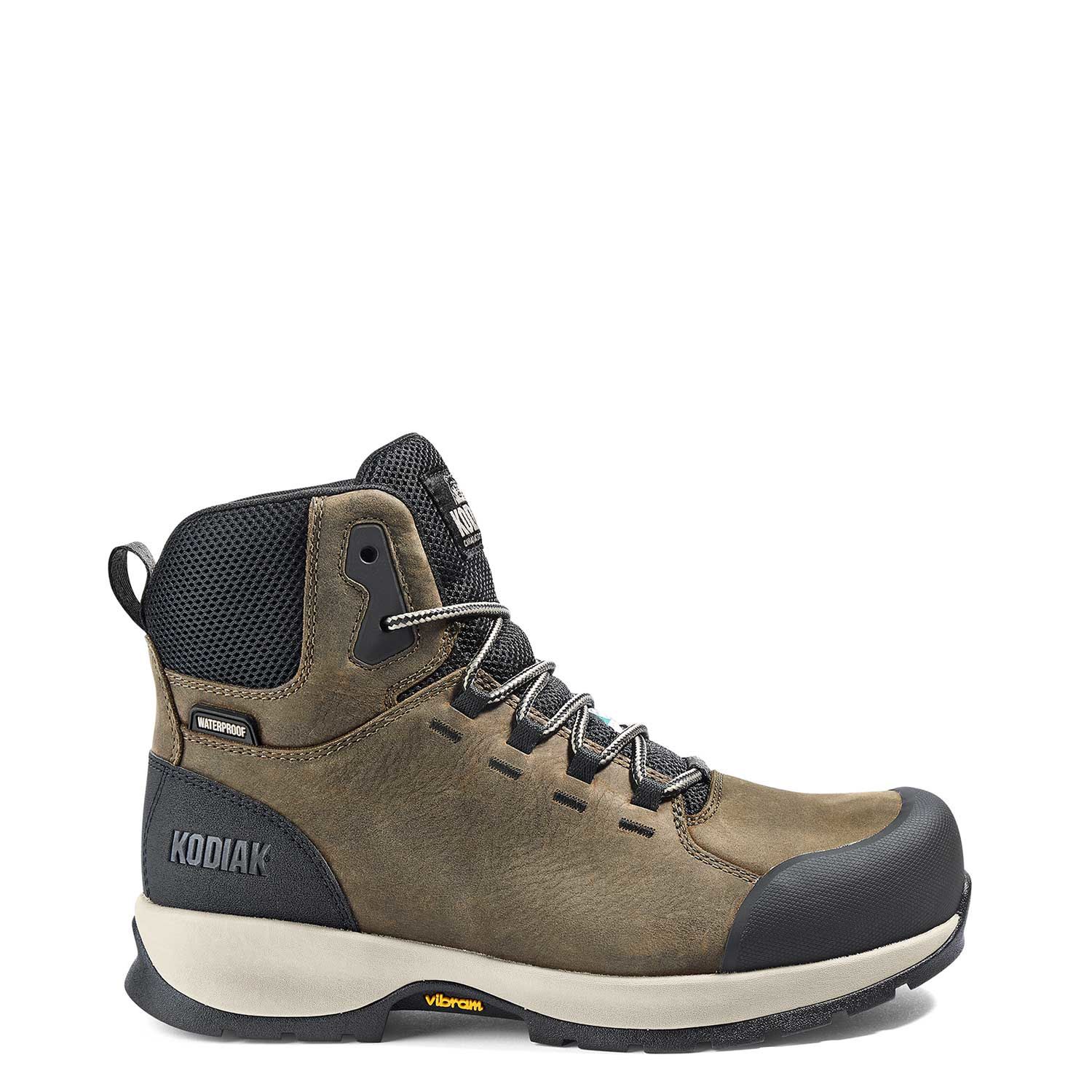 *Solde* HICKER KODIAK 837AFS SANS MÉTAL IMPER QUEST BOUND MID CAOUT, Couleur: Brun, Grandeur: 5.5