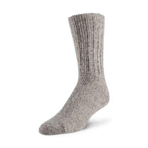 Bas Duray T1345 Laine Cardée, Couleur: GRIS, Taille: M