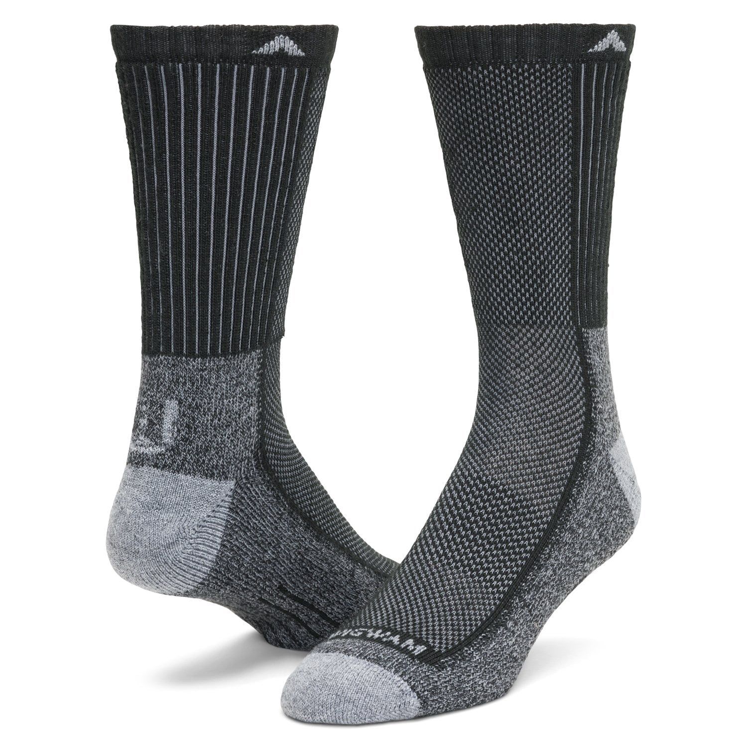 Bas Wigwam Socks F6067 Midweight, Couleur: Noir/Gris, Taille: M