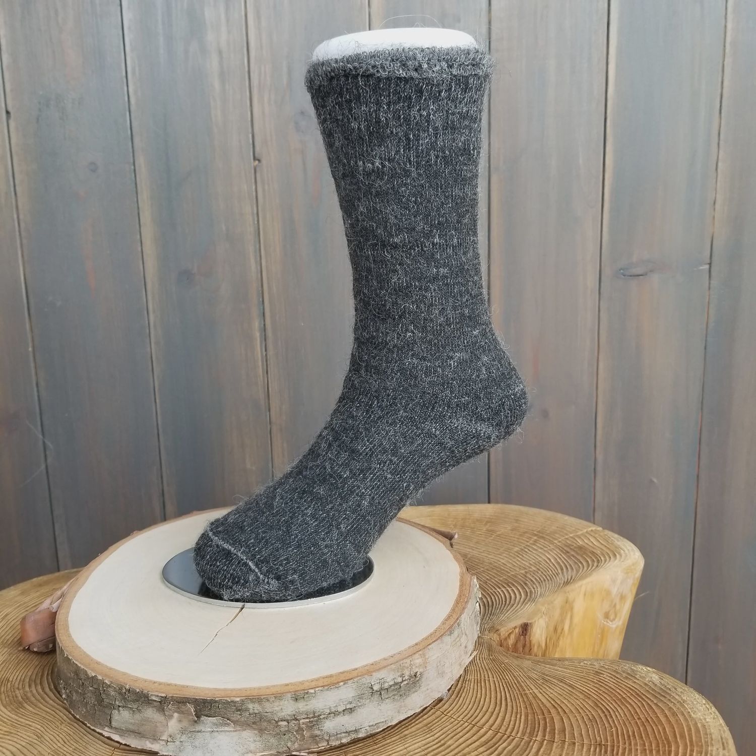 Bas Alpaga des Appalaches TBASTHERM Unisexe, Couleur: Charcoal, Taille: M