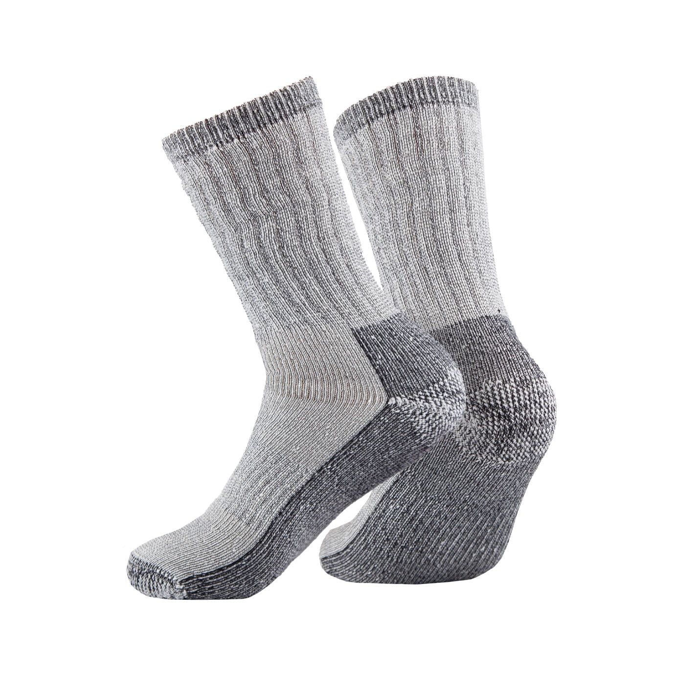 Bas de travail Kingtreads 180207-110 80% laine mérino, Couleur: Gris, Taille: 9-11