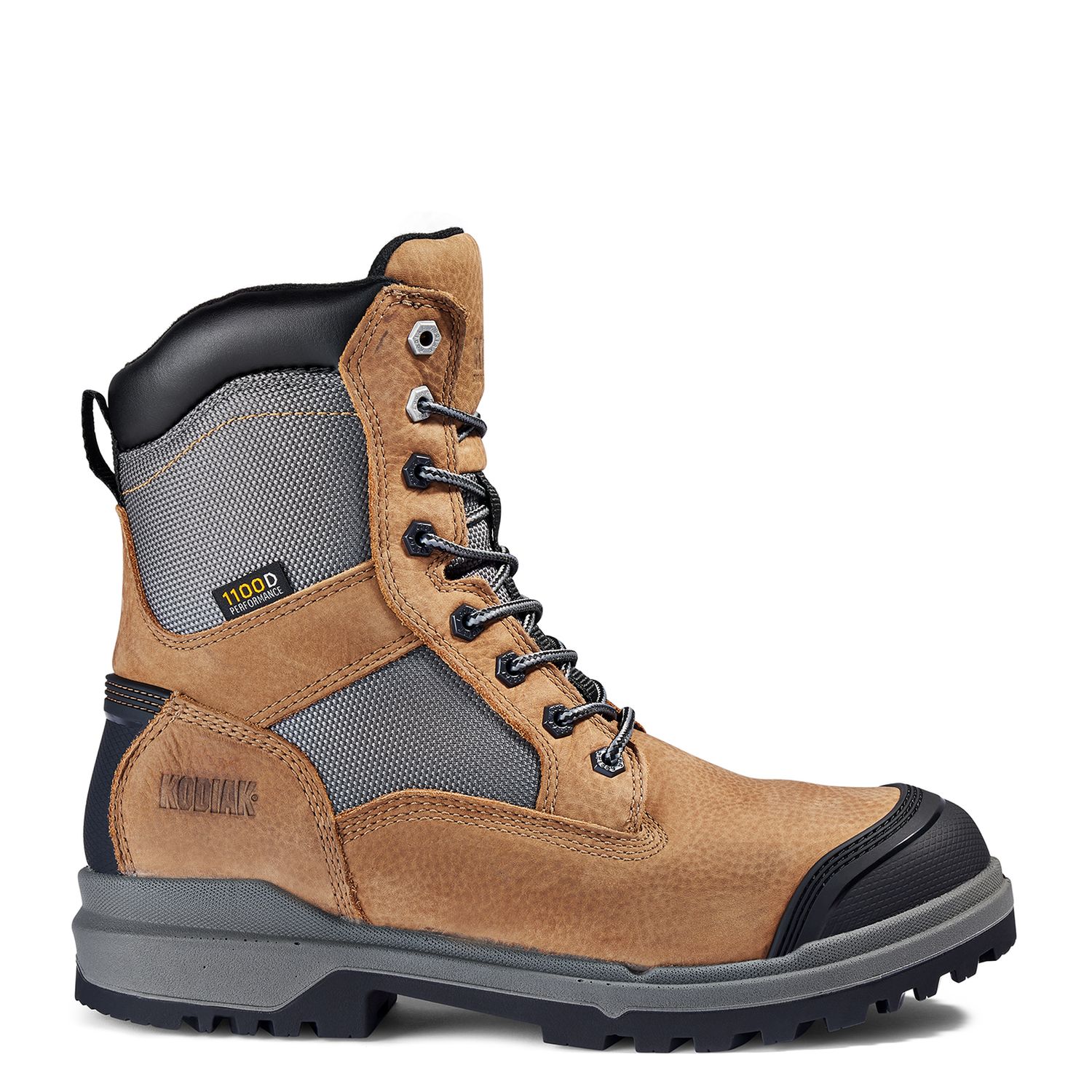 *Solde* BOTTE KODIAK 1282TN SANS MÉTAL NYLON 1100D KARLUK, Couleur: Tan, Taille: 7