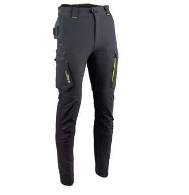 Pantalon Hugo Strong 4 voies d'étirement, Couleur: Noir, Grandeur: 34, Longueur: 31