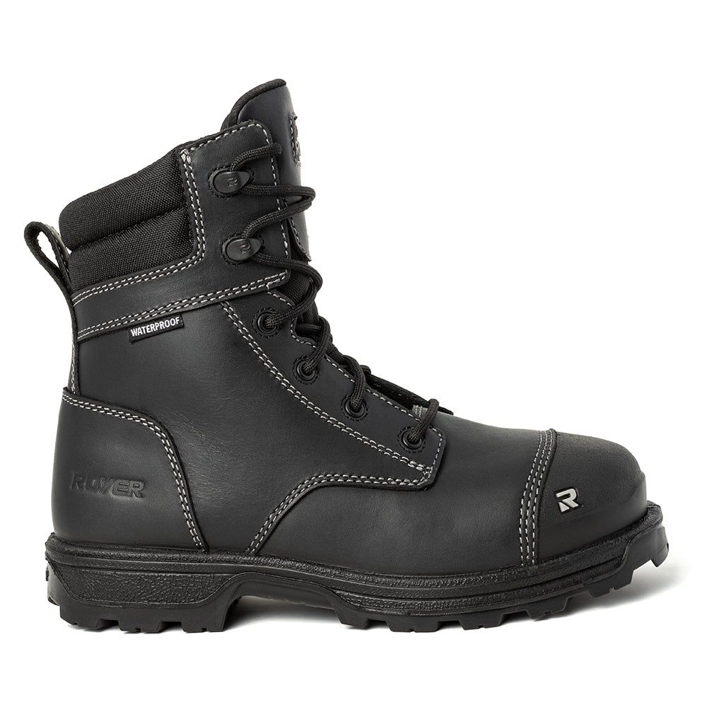 *Solde* BOTTE ROYER 4605TP SANS MÉTAL IMPER TPU, Couleur: Noir, Grandeur: 6