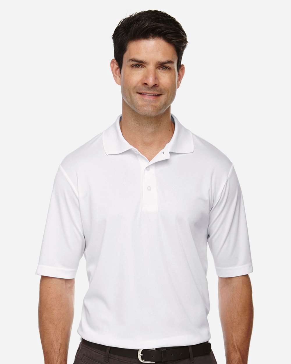 Polo Core 365 88181T 100% polyester pique, Couleur: Blanc, Grandeur: LT
