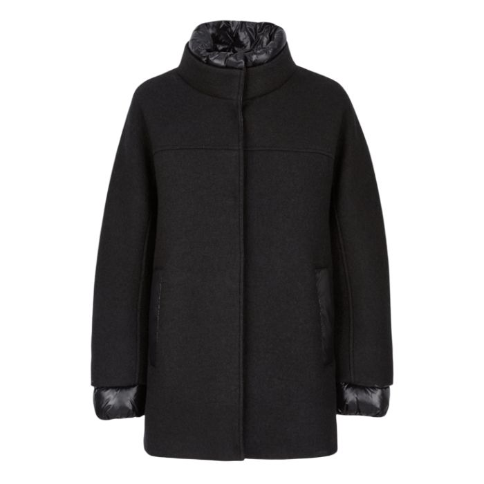 Veste Geox KLEOPY WOMAN Short coat, Couleur: Noir, Grandeur: 6