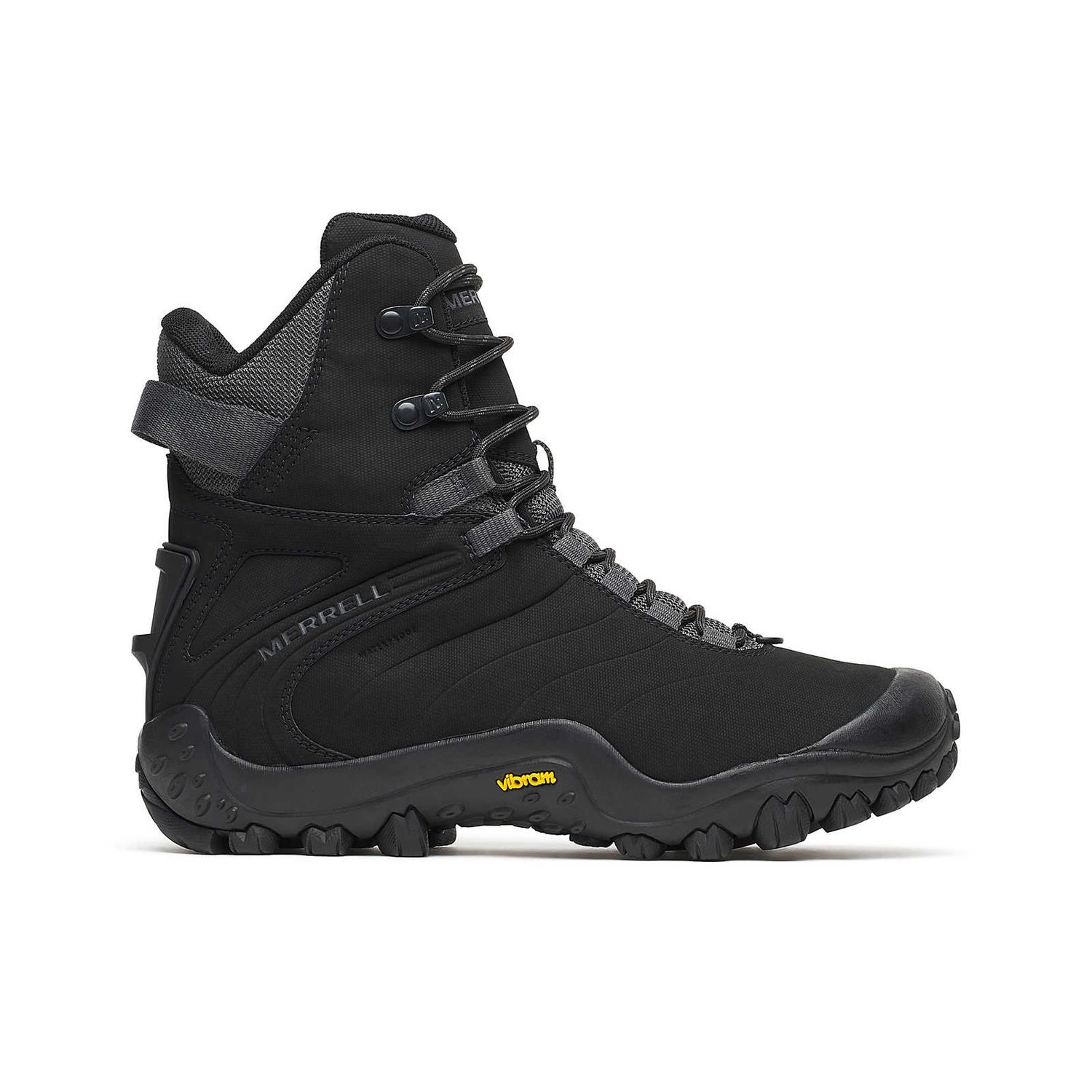 Botte Merrell J034655 Cham 8 Thermo Tall Imperméable 400gr, Couleur: Noir, Grandeur: 7
