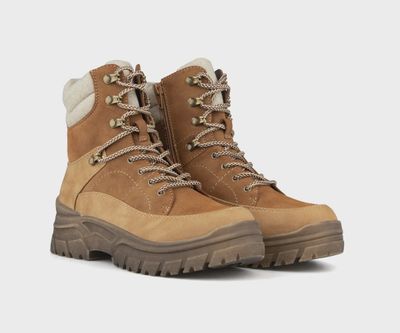 Botte Alberto D313555 Lacé+Zipper GILLNA pour femmes