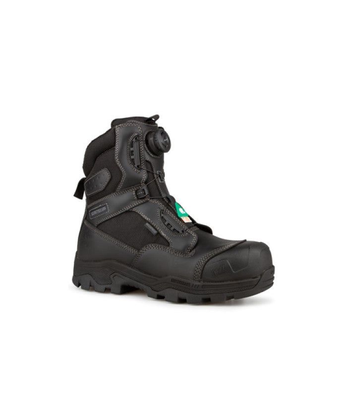 *Solde* Bottes de travail KINGTREADS 30878 Système de laçage rapide MOZ, Couleur: Noir, Grandeur: 8