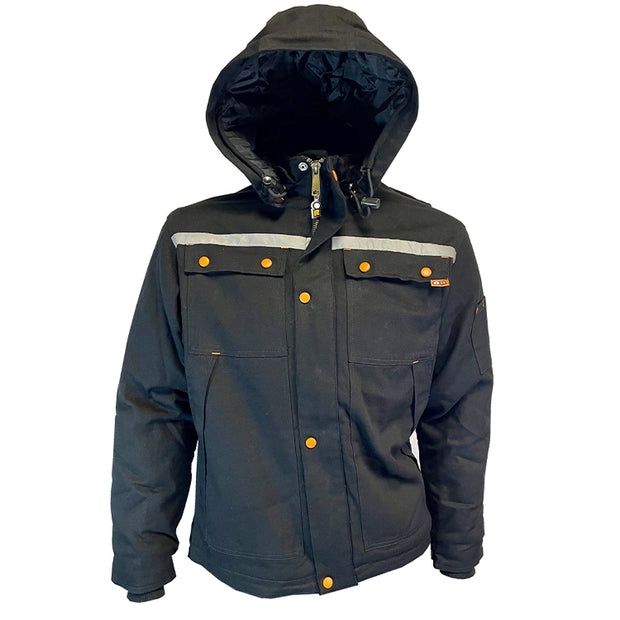 Veste IGLOO Imperméable résistant à l'huile extensible, Couleur: Noir, Grandeur: S