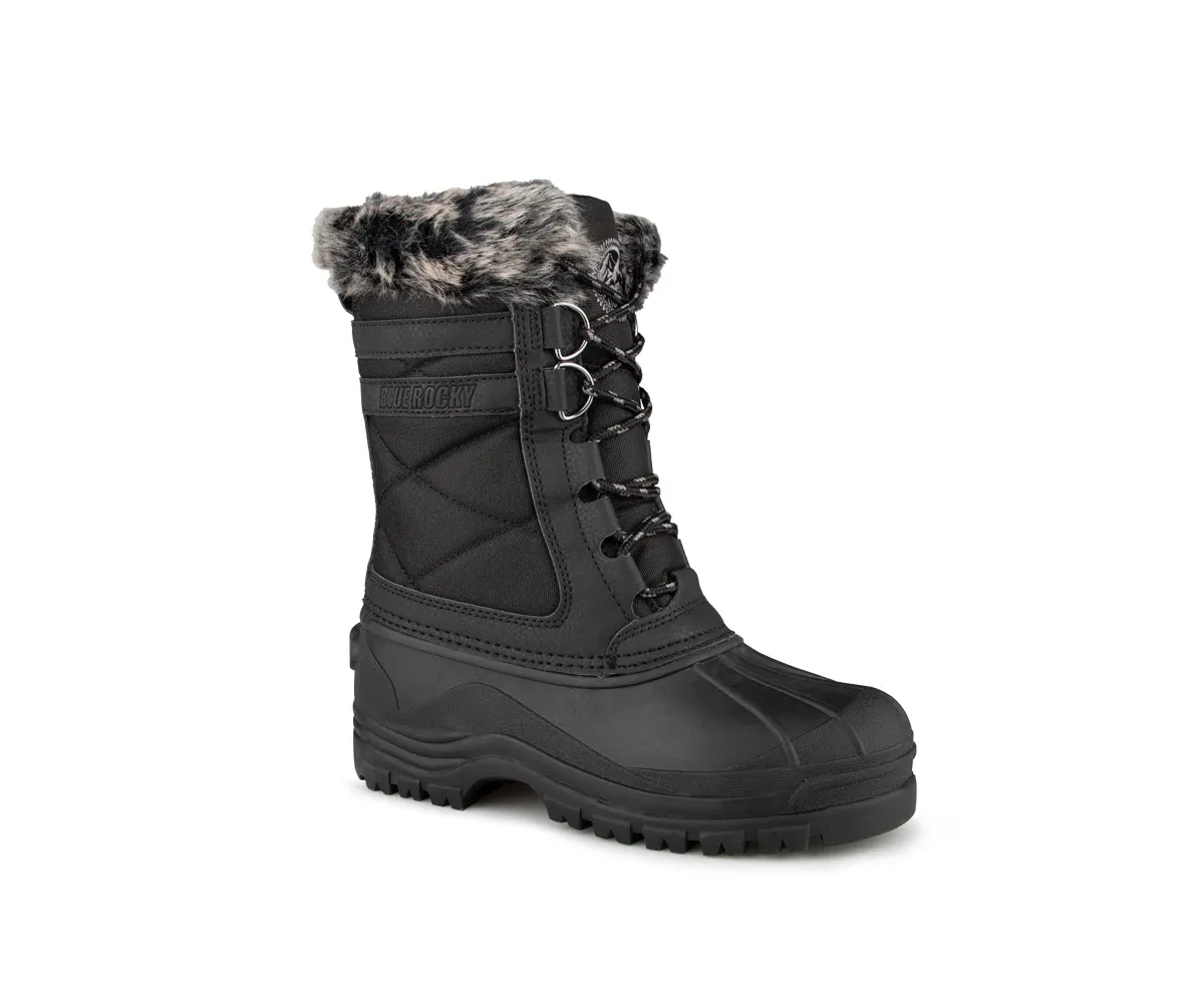 Bottes Blue Rocky  511454 avec feutre -40C pour femme, Couleur: Noir, Grandeur: 6