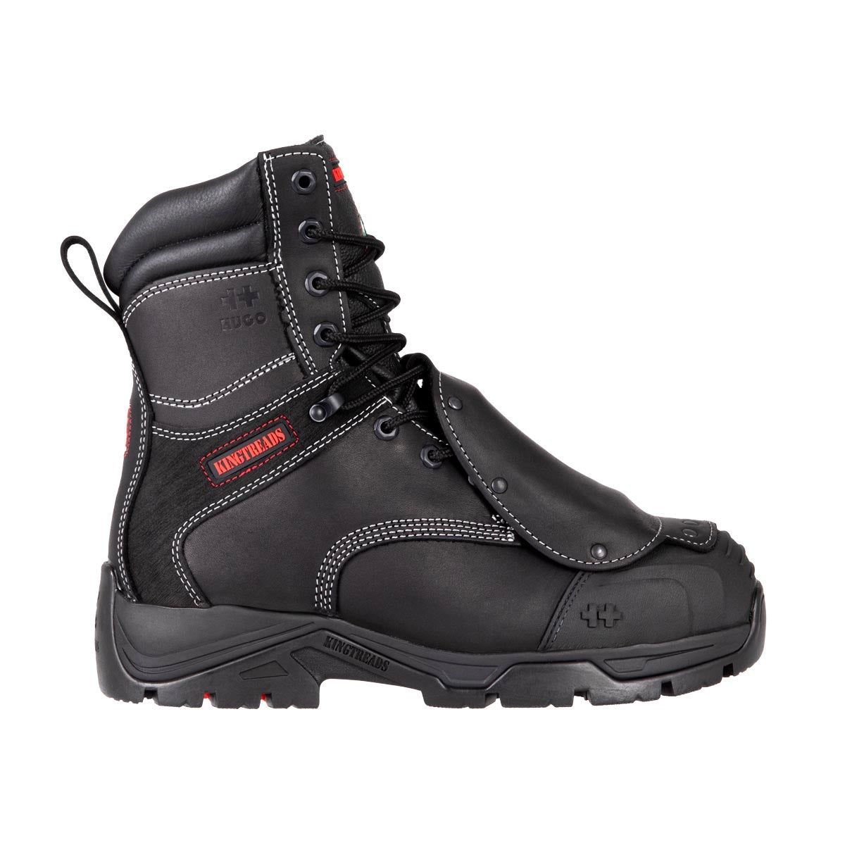 Bottes de travail Kingtreads 030873-112 Protection métatarsienne rigide extérieure, Couleur: Noir, Grandeur: 7