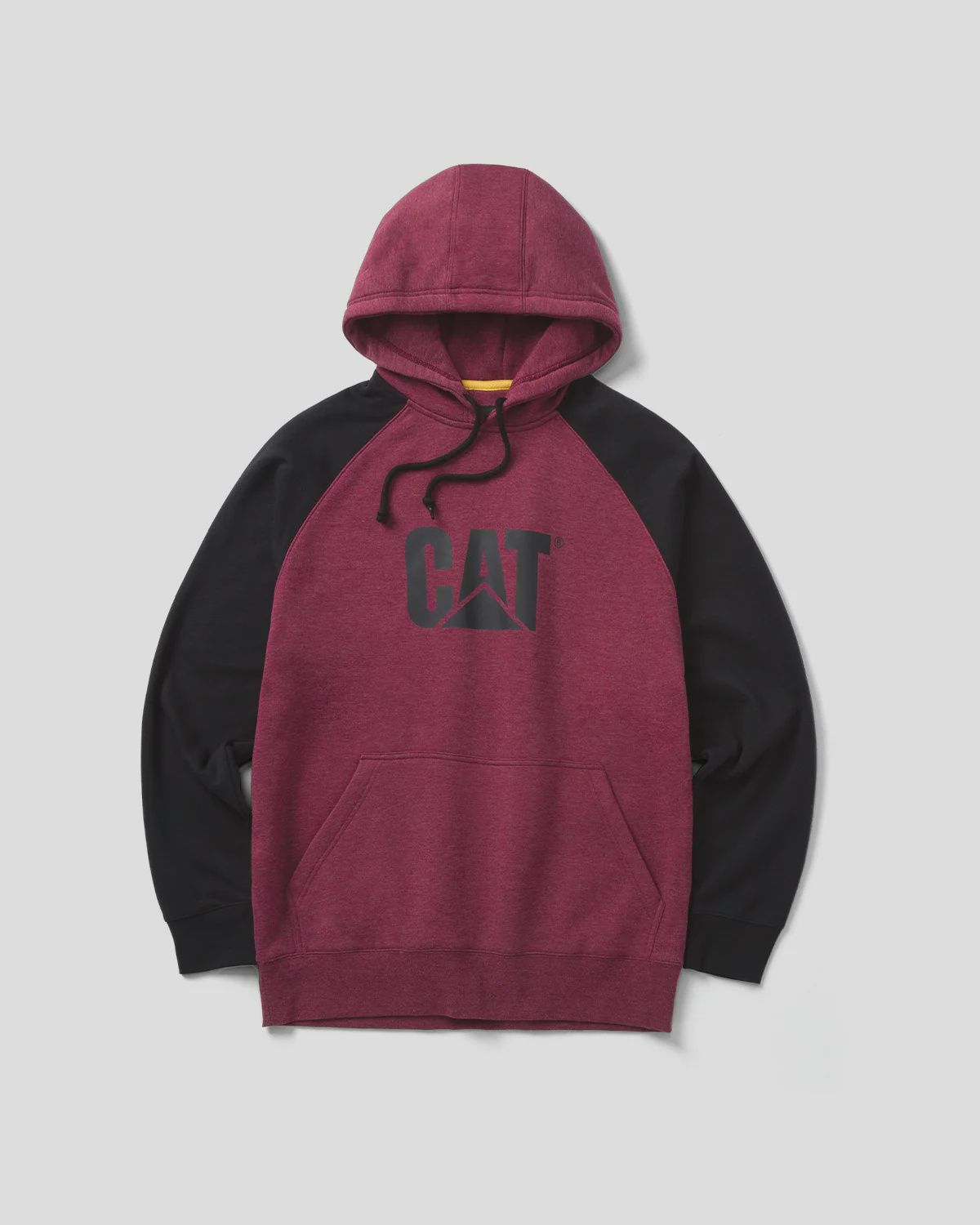 Coton Ouaté Caterpillar Workwear 1050024 70% Coton, 30% Polyester, Couleur: Bourgogne/Noir, Grandeur: M