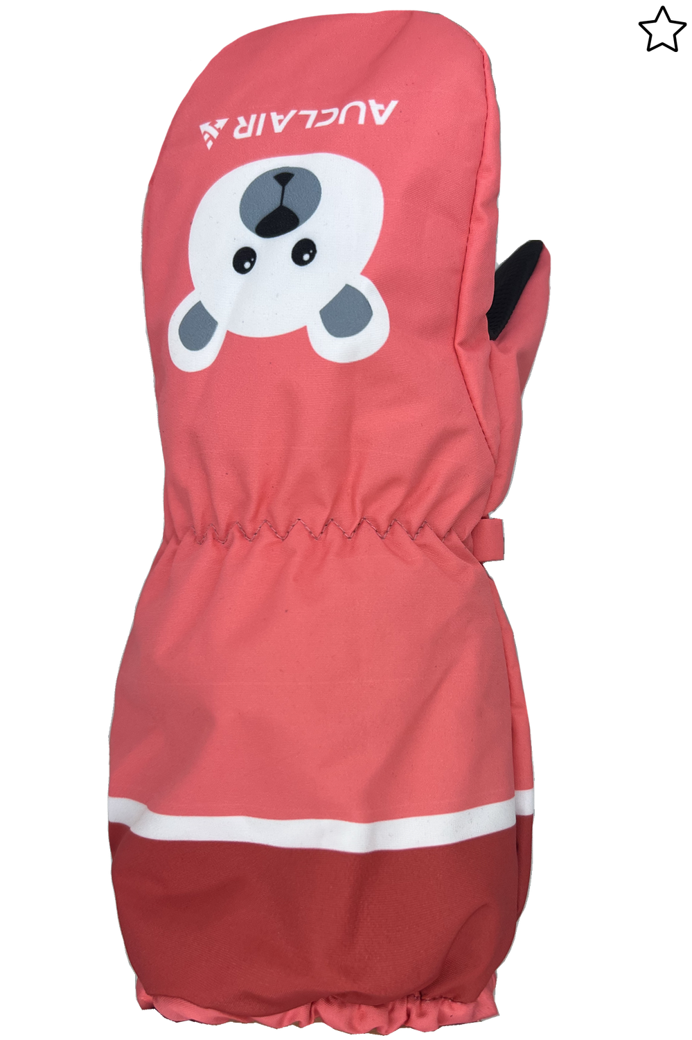 *Solde* Mitaines Auclair 5G801 Imperméable, Couleur: Rouge/Noir, Grandeur: 4-5