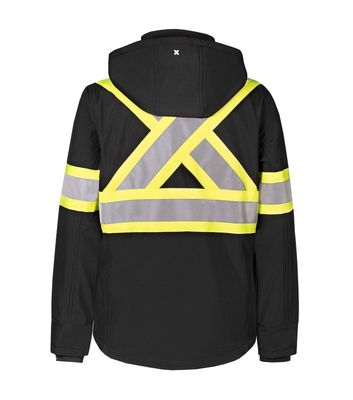 Manteau Pilote et Filles PF4010 Softshell isolé haute-visibilité