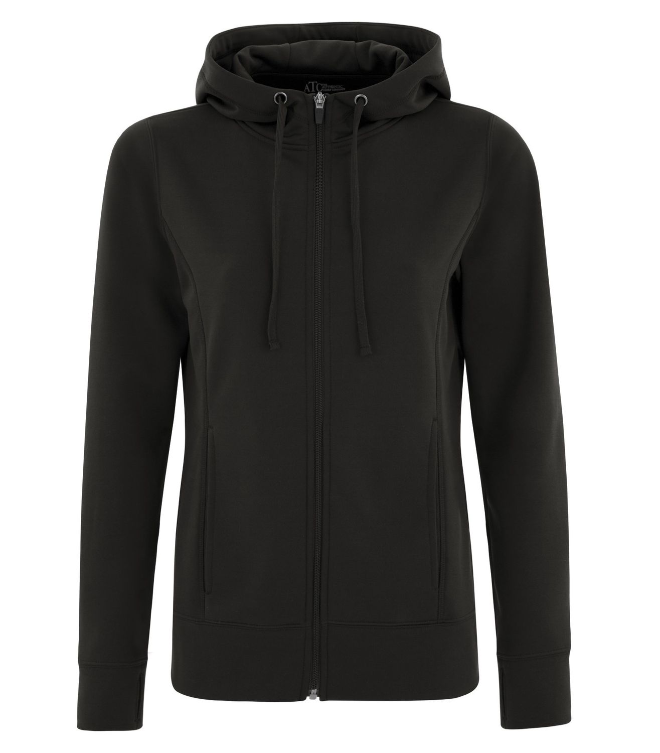 Hoodie ATC™ L2004 Fleece, Couleur: Noir, Grandeur: L