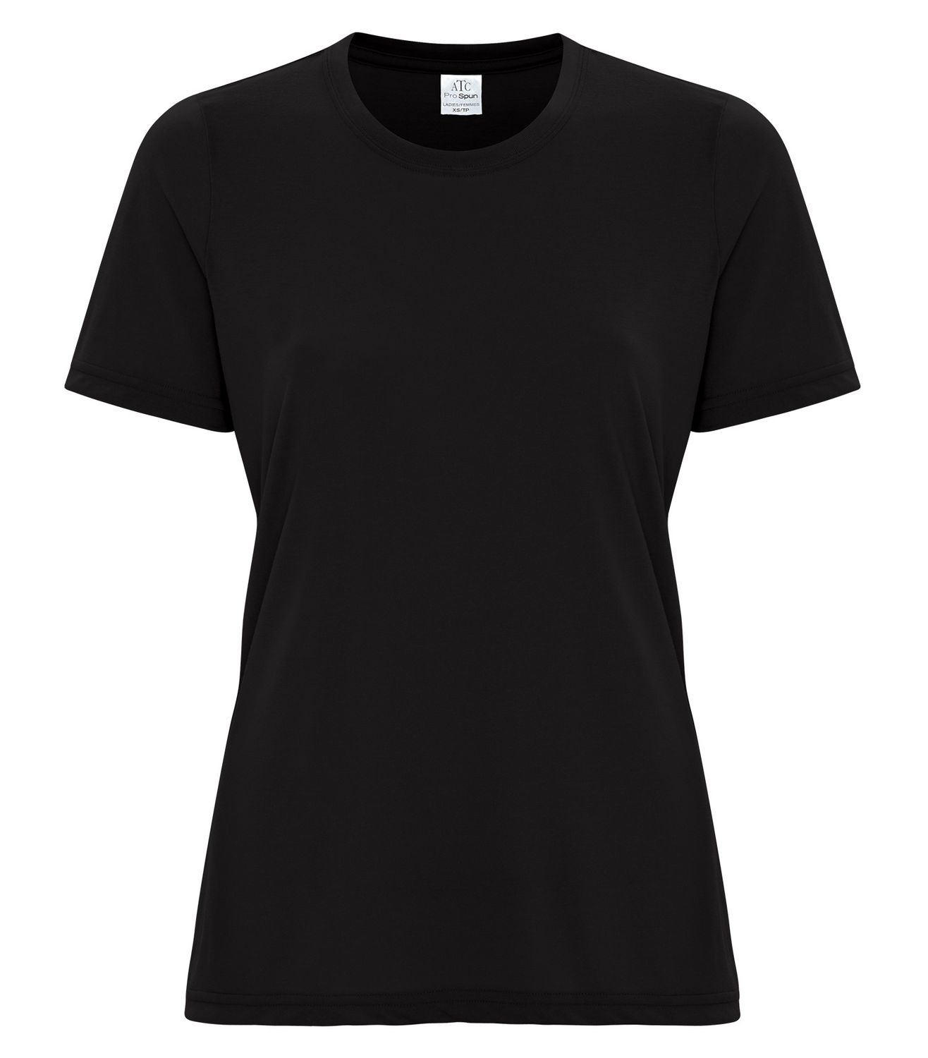 Tee ATC PRO SPUN ATC3600L Polyester, Couleur: Noir, Grandeur: L