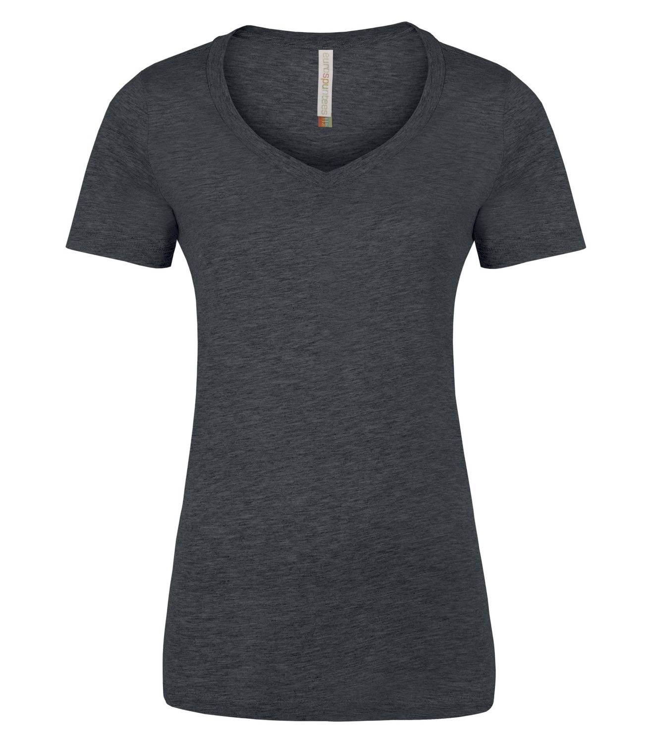 T-shirt ATC™ EUROSPUN® ATC8001L 100% coton peigné et fil à anneaux, Couleur: Charcoal Heather, Grandeur: M