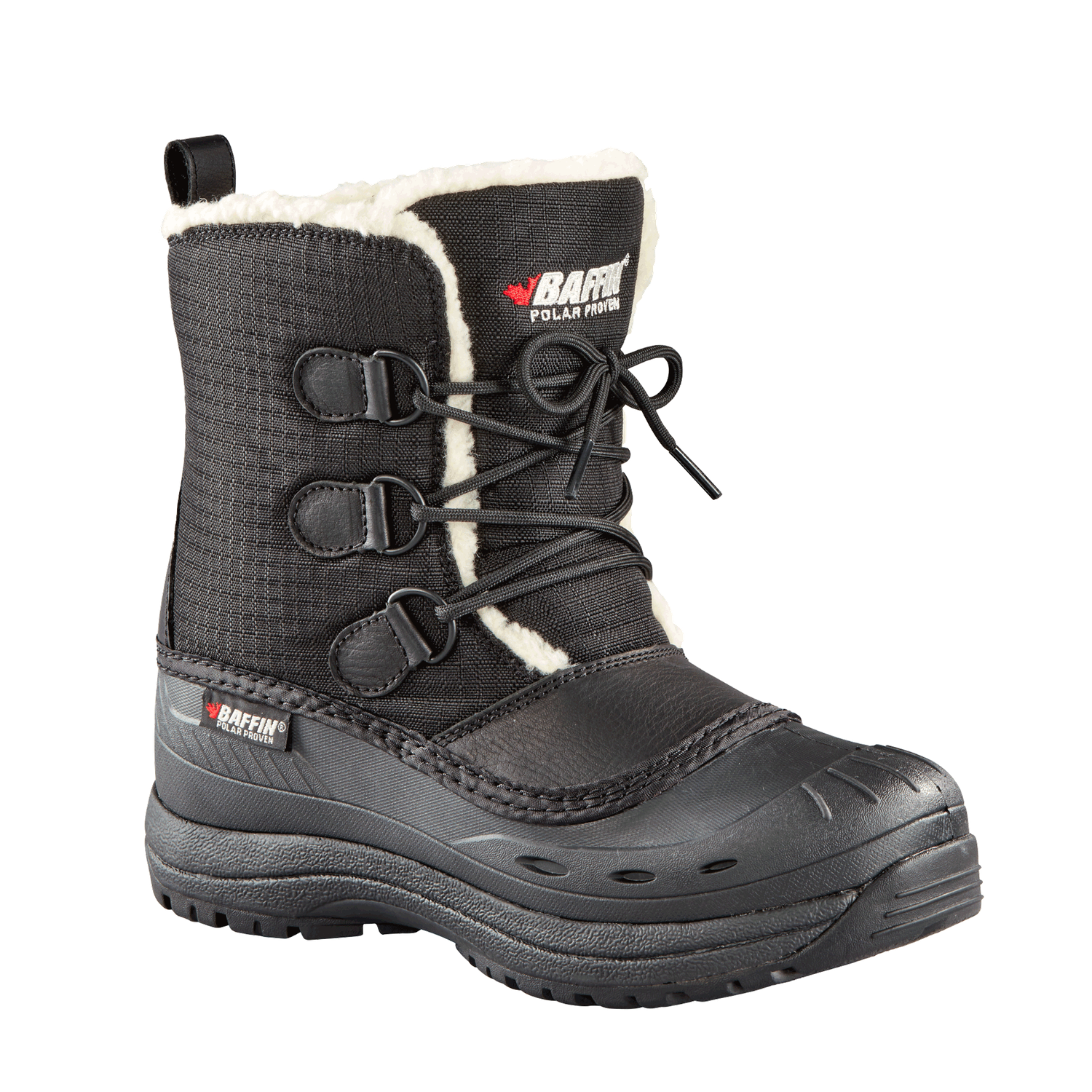 *Solde* Botte Baffin DDRIFW025 TESSA -40C pour femmes, Couleur: Noir, Grandeur: 10