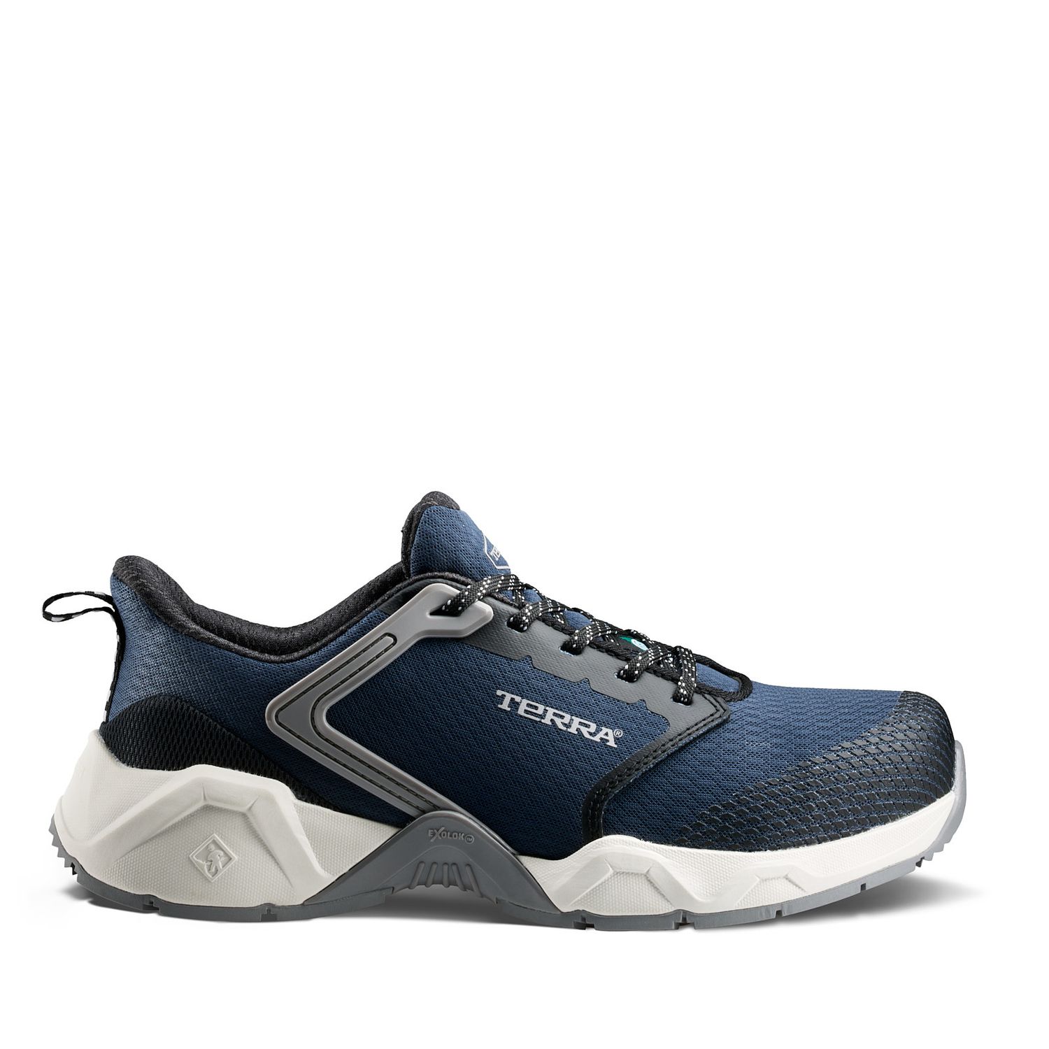 **Solde**Chaussure athlétique de travail Terra 1276NV Embout composite, Couleur: Marine, Grandeur: 10