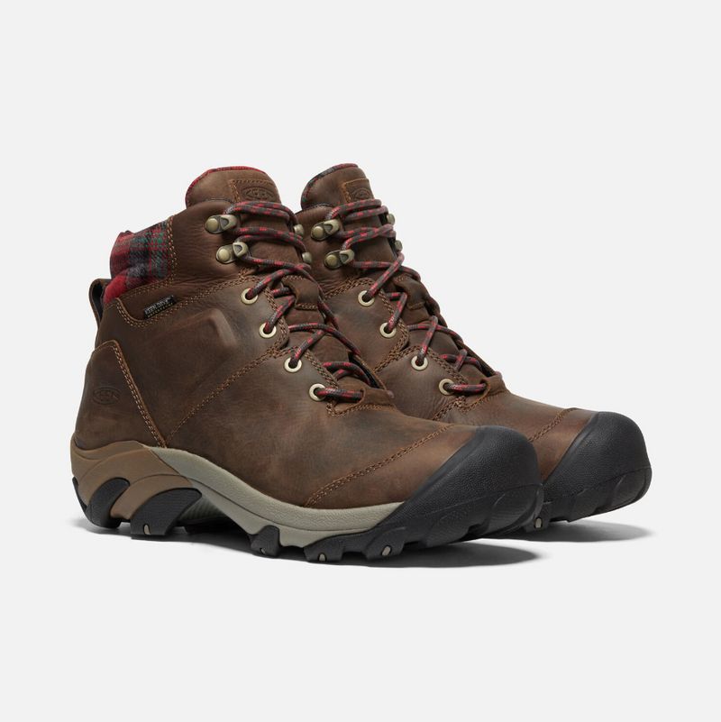 Bottes d'hiver Keen Targhee II Imperméable, Couleur: Brun, Grandeur: 10