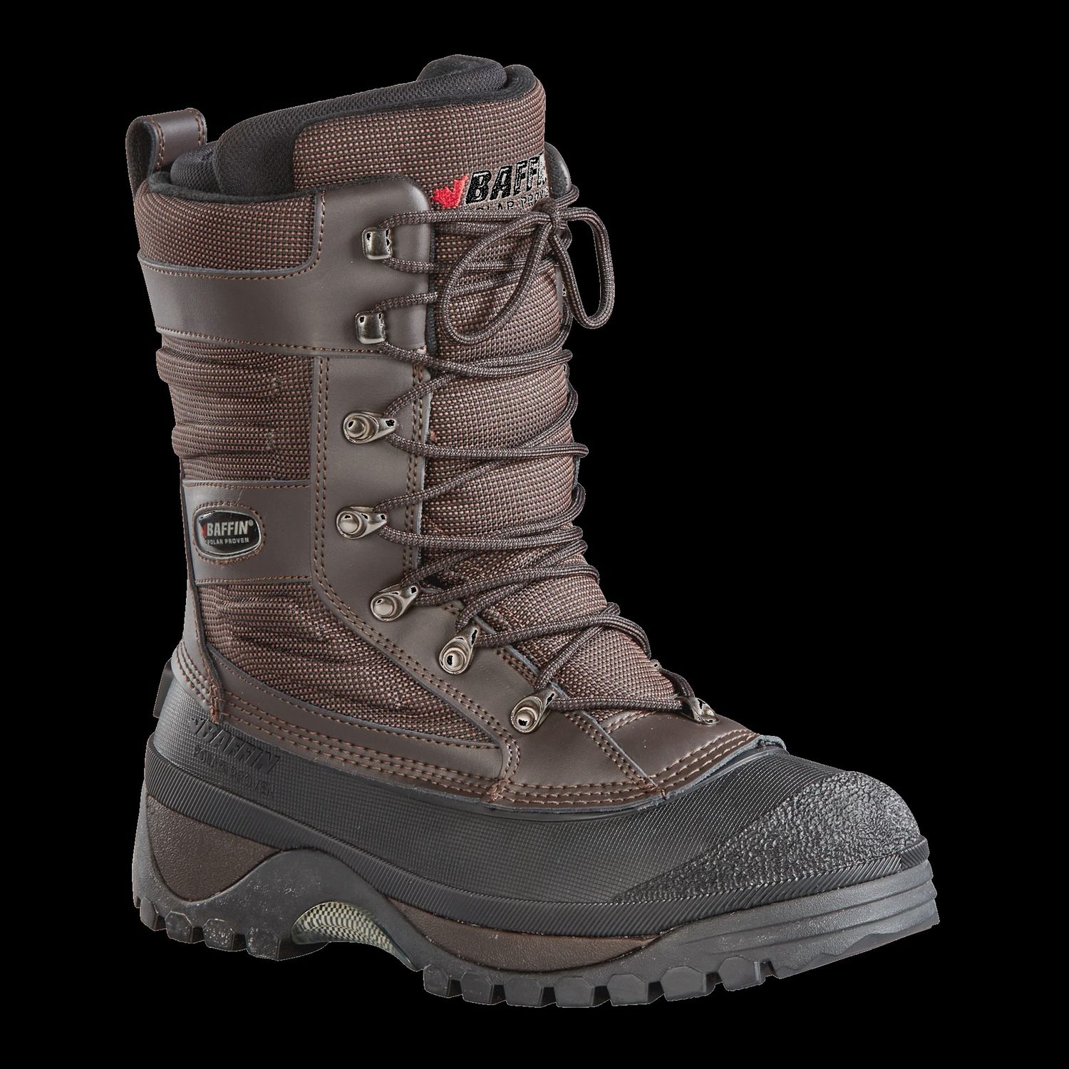 Botte Baffin H43000160 CROSSFIRE -40C pour hommes, Couleur: Brun, Grandeur: 10