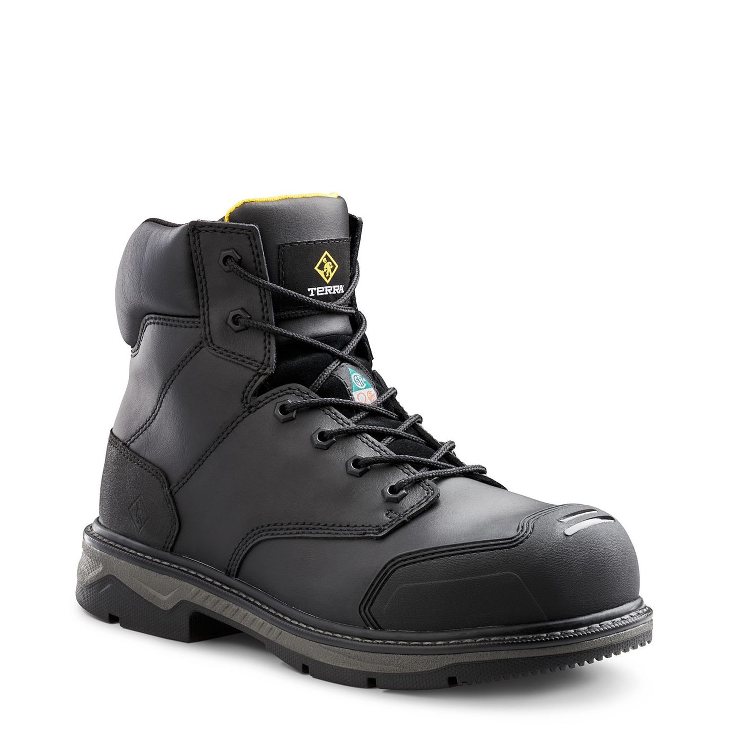 Bottes de travail Patton 4NS6 Embout en aluminium, Couleur: Noir, Grandeur: 14