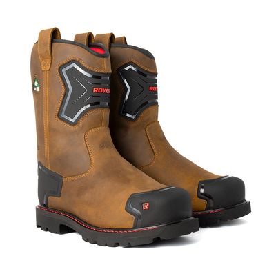 Bottes de travail ROYER 8969RT Pull-on Wellington 10 pouces
