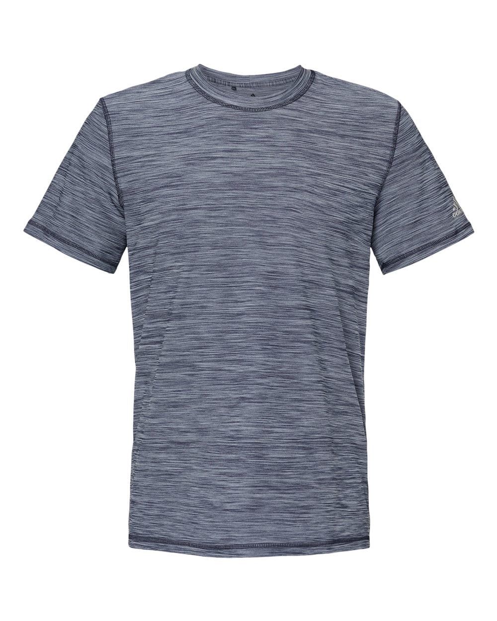 T-Shirt Adidas A372 Tech pour hommes, Couleur: NAVY CENDRÉ, Grandeur: L