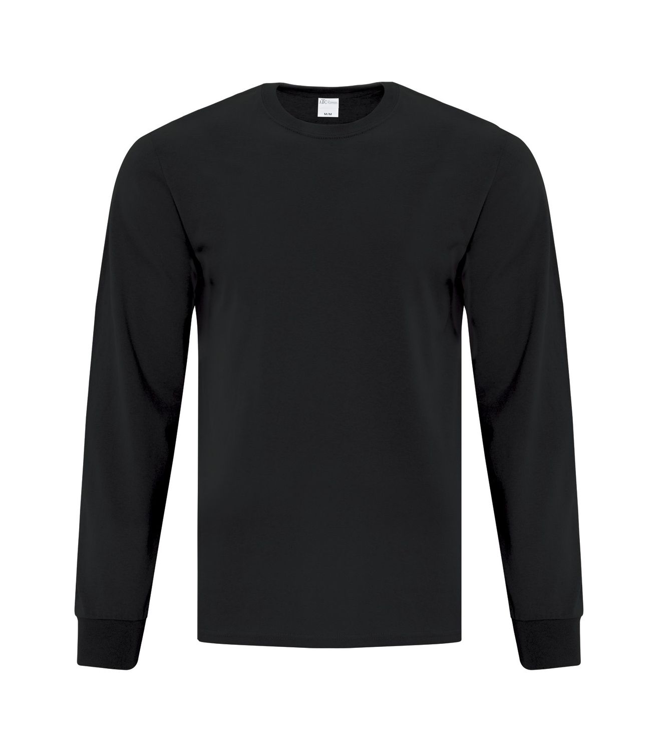 T-shirt ATC ATC1015 100% coton, Couleur: Noir, Grandeur: 2XL