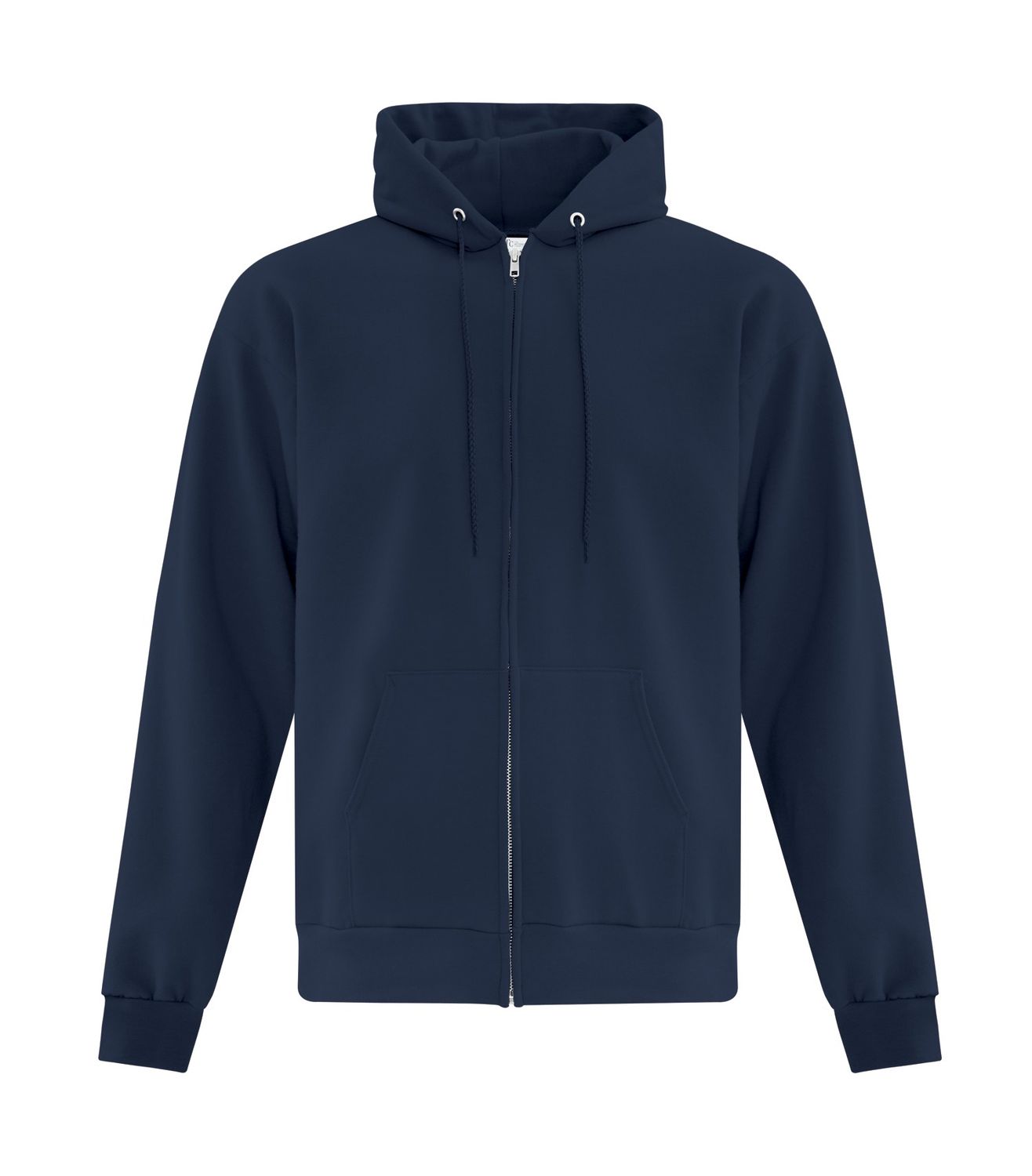 Coton ouaté à capuche avec zipper ATC ATCF2600O, Couleur: MARINE FONCÉ, Grandeur: 2XL