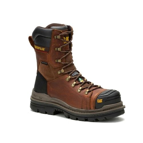 *Liquidation* Bottes de travail CAT 725891 Imperméable, Couleur: Brun, Grandeur: 10