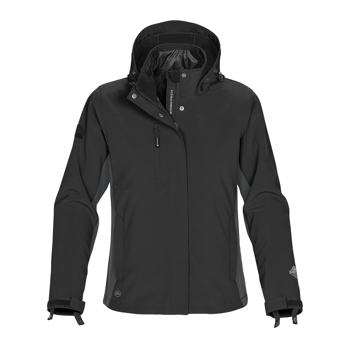 Manteau Stormtech Canada Retail SSJ-1W 3-en-1 Imperméable Respirant, Couleur: Noir/Gris, Grandeur: M