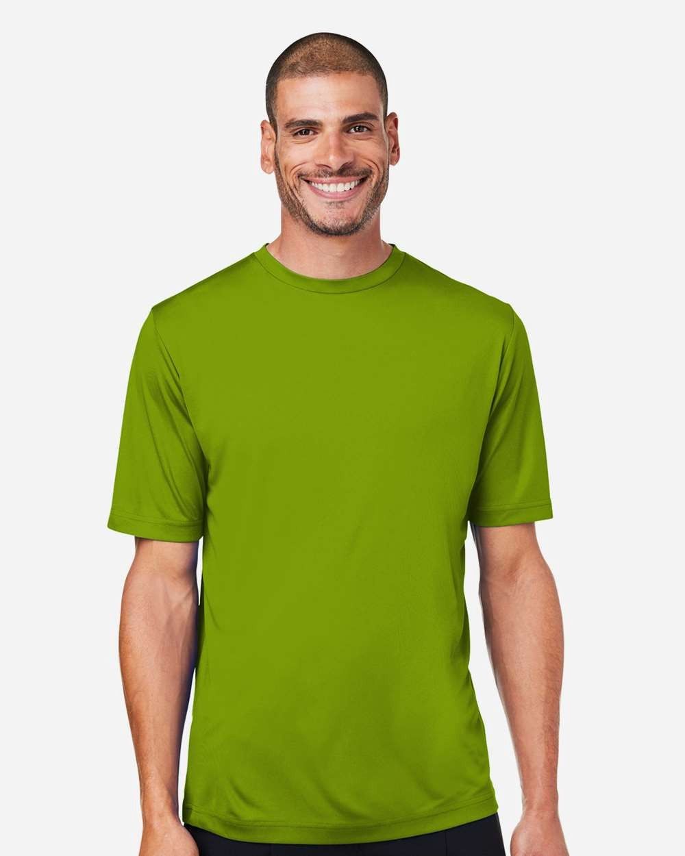 T-shirt Core 365 CE10 Protection UV, Couleur: Vert Acide, Grandeur: L
