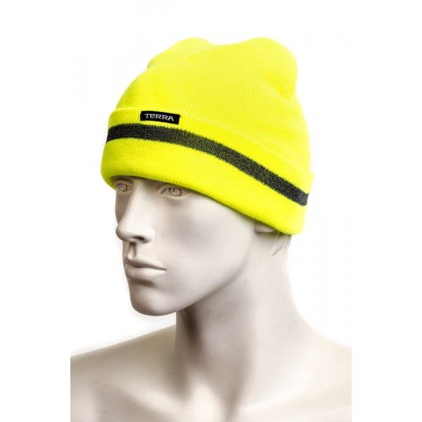 Tuque Terra 1316550 Haute visibilité, Couleur: Jaune