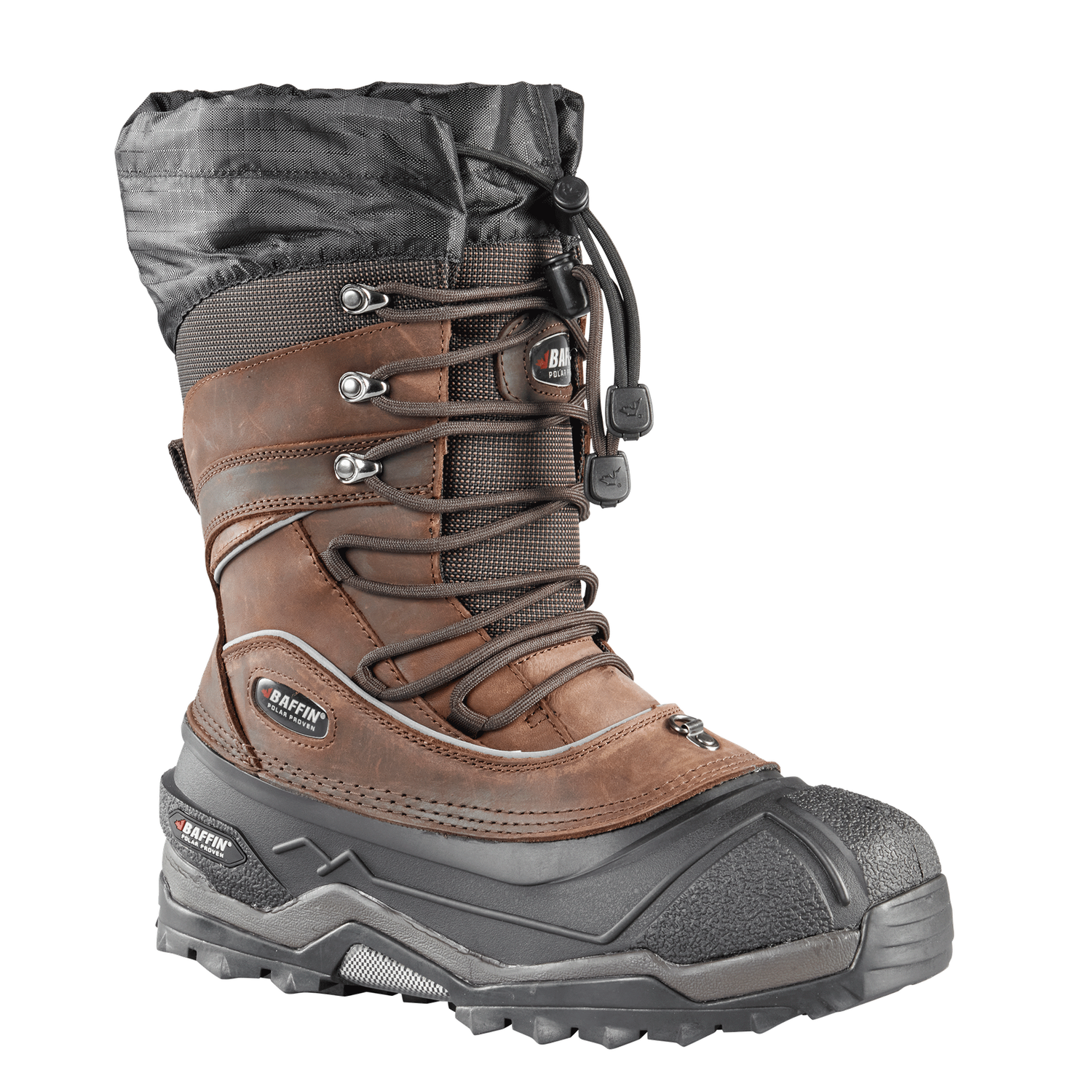 Botte Baffin HEPICM010 SNOW MONSTER -70C pour hommes, Couleur: Brun, Grandeur: 10