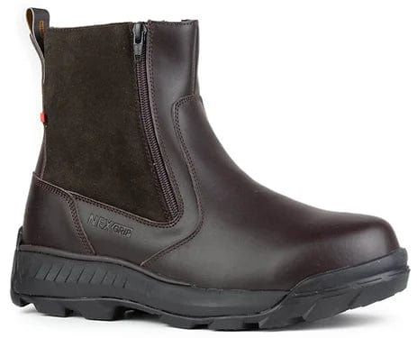 Bottes de travail NexGrip Canada Ice Avalon 2.0 Imperméable et isolé, Couleur: Brun foncé, Grandeur: 10