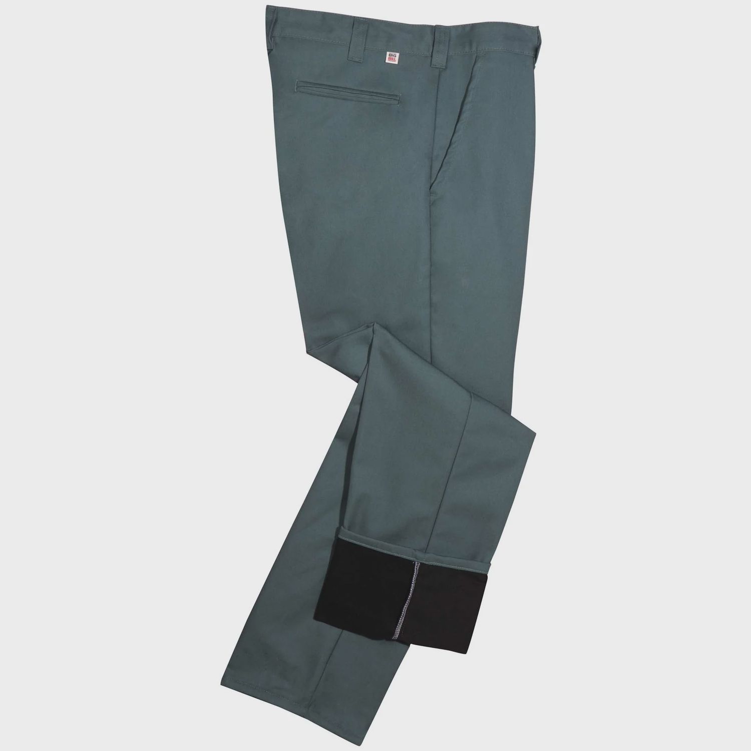 Pantalon de travail Big Bill 2147 Micro Fleece, Couleur: Vert, Grandeur: 34, Longueur: 34