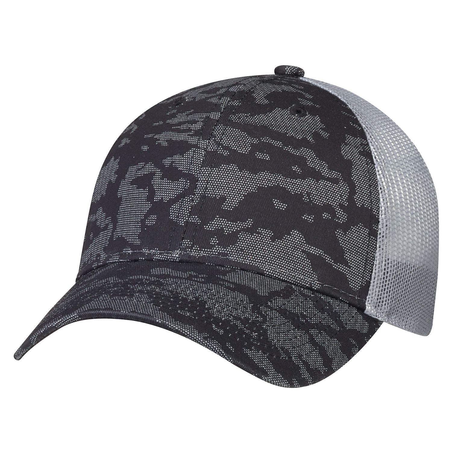 Casquette AJM 3H647M Camo, Couleur: NOIR/GRIS