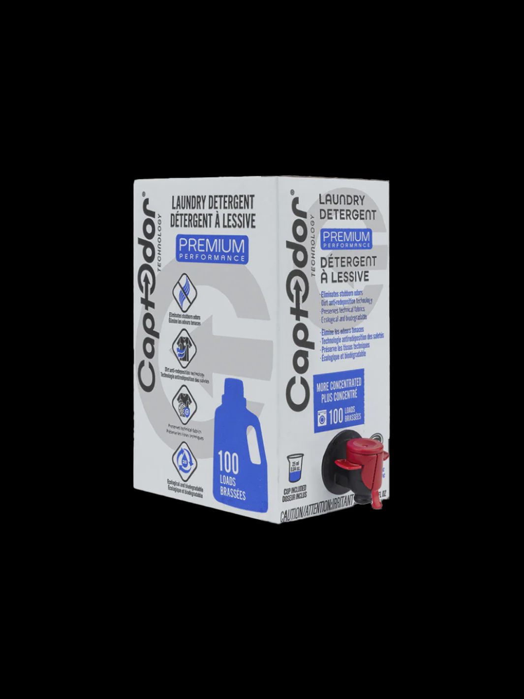 Détergent à lessive T7402000003 CAPTODOR 2.5L, Type: UNIQUE