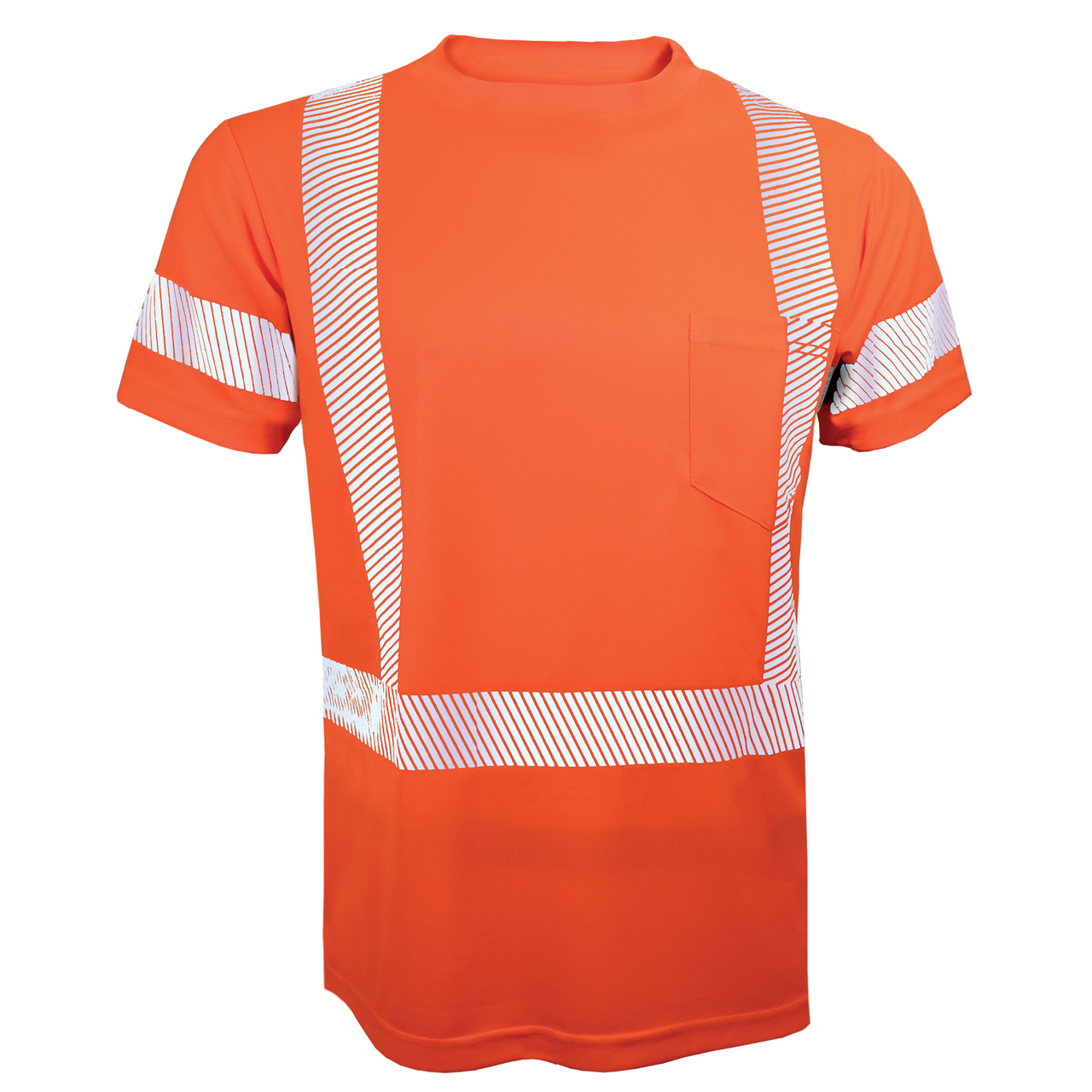 Chandail GATTS STX2SS manche courte haute visibilité, Couleur: Orange, Grandeur: 2XL