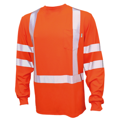 Chandail Gatts Workwear1 STX2LS haute visibilité