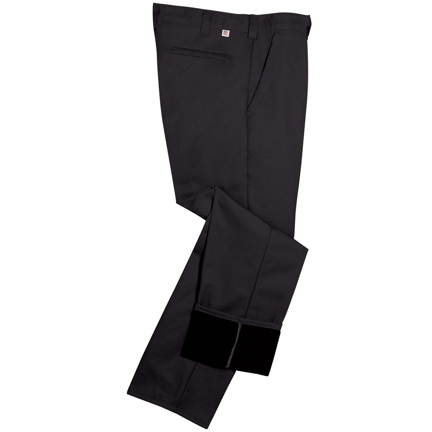 Pantalon de travail Big Bill 2147 -Noir- Isolation micro polaire