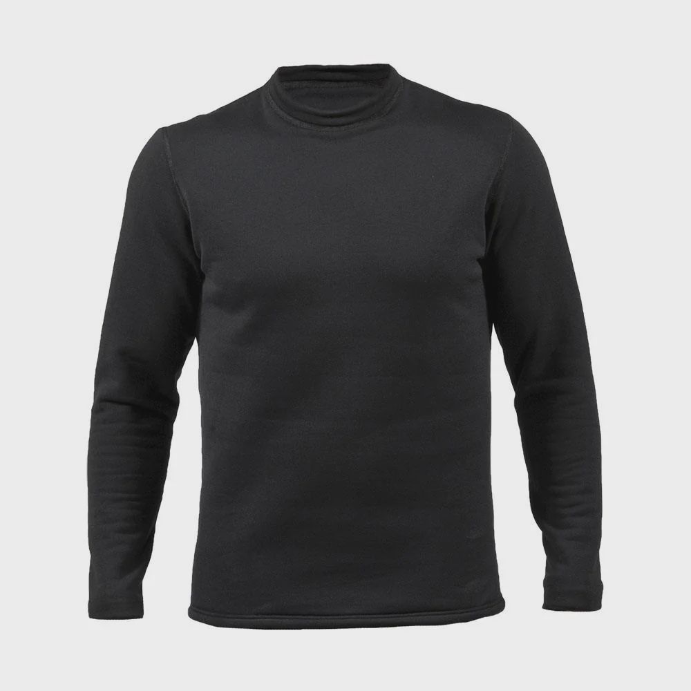 Chandail Alizée H43290 Col Rond Power Stretch pour hommes, Couleur: S, Grandeur: Noir