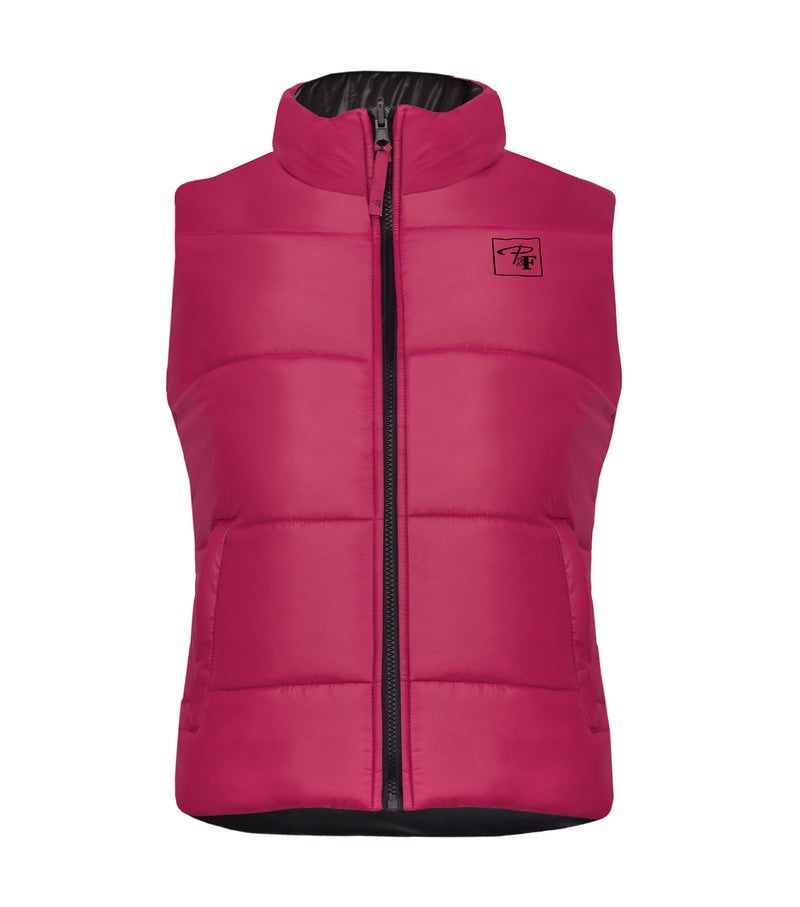 Veste Pilote et Filles PF495 Polyester haute densité, Couleur: XS, Grandeur: Framboise/Noir